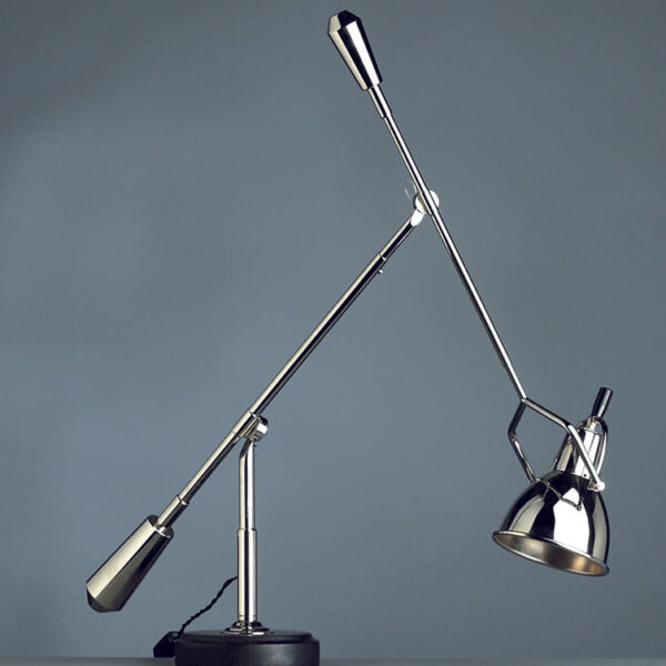 Bordlampe 1969 Contract  More Art - Krom