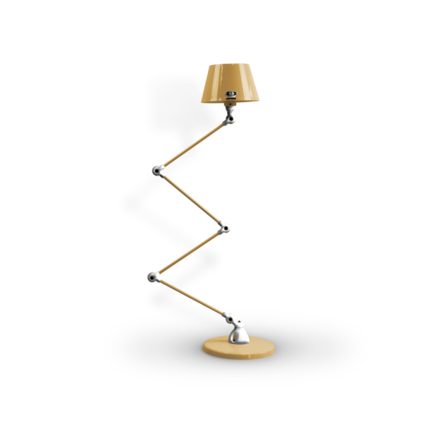 Aicler Aid433 Gulvlampe Fra Jield? - Pearl Gold  Poleretblank