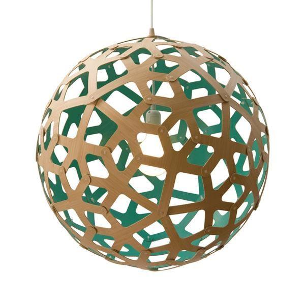 David Trubridge Coral ø80 Aqua Pendel