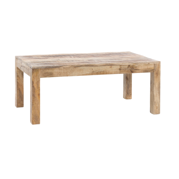 Håndlavet Sofabord I Landlig Stil Fsc? Certificeret Træ 110 Cm