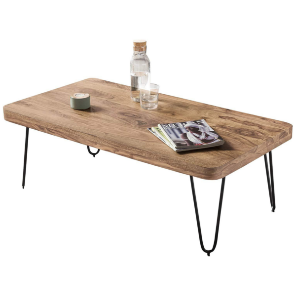 Håndlavet Sofabord I Fsc?-certificeret Træ Landlig Retro-look