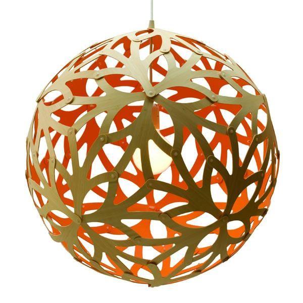 David Trubridge Floral ø100 Orange Pendel