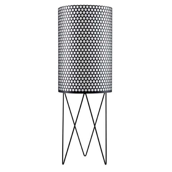 Gubi Pedrera Gulvlampe Med Lysdæmper Pd2 Mat Sort