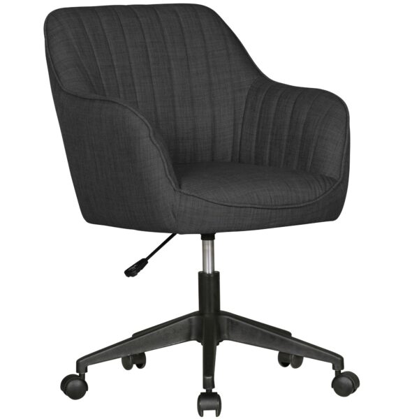 Retro Kontorstol Anthracitgrå