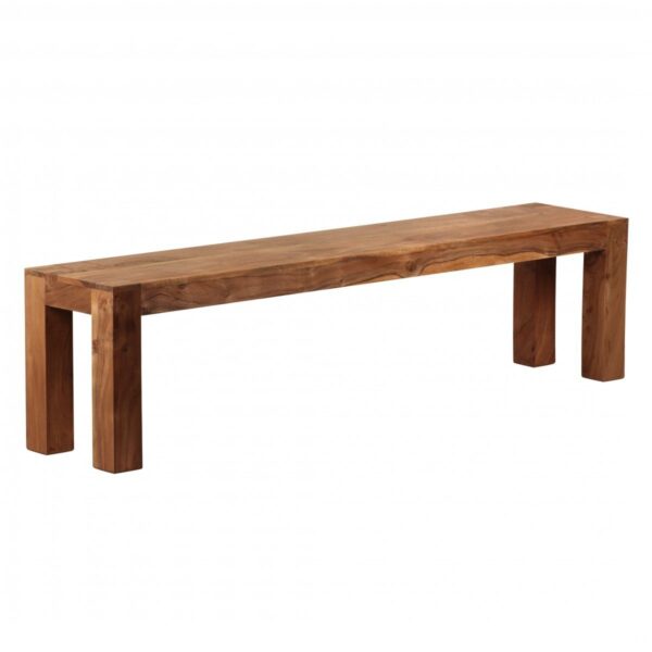 Spisebordsbænk  Køkkenbænk 180 X 35 Cm Massivt Akacietræ Naturfarvet