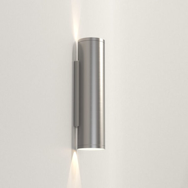 Ava 300 Væglampe Fra Astro Lighting - Børstet Rustfrit Stål