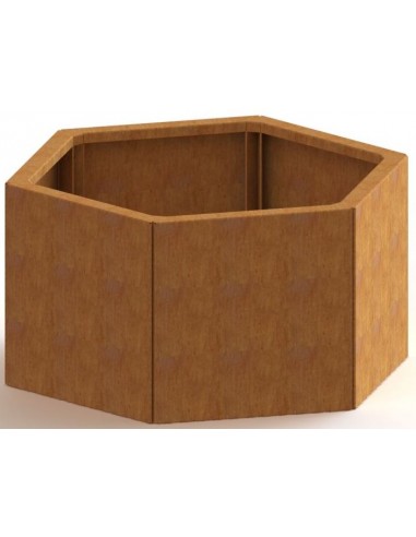 Denver Højbed Uden Bund H60 X B693 X D793 Cm I Corten Stål