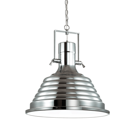 Fisherman Loftlampe I Metal ø485 Cm 1 X E27 - Krom