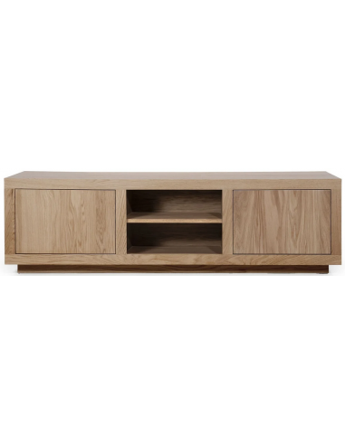 Helsinki Tv Bord I Egetræ B160 Cm - Lysebrun