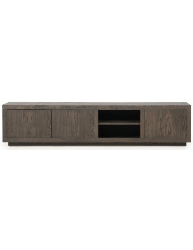 Helsinki Tv Bord I Egetræ B200 Cm - Brun