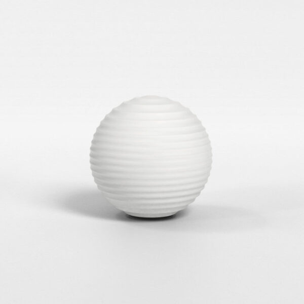 Tacoma Twin Væglampe Fra Astro Lighting - Messing  Rund  Hvid Rillet