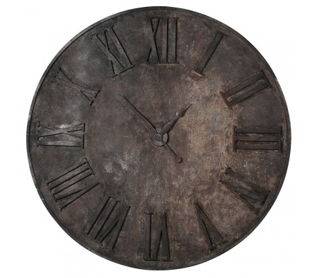 Kæmpe Industrielt Vægur I Jern ø180 Cm