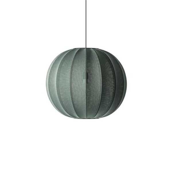 Made By Hand Knit-wit Round Pendel ø60 Tweed Green