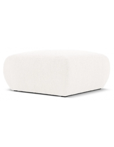 Molino Puf Til Sofa I Boucl? B75 X D75 Cm - Hvid