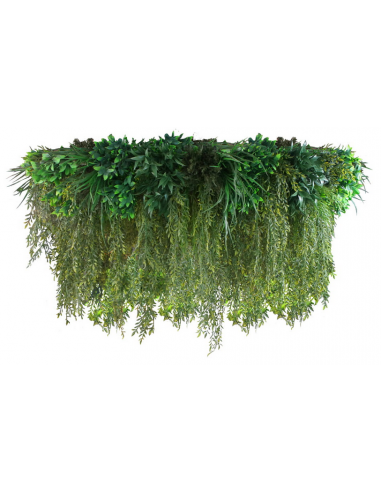 Serenity Svævende Have I Kunstige Planter ø140 Cm - Grøn