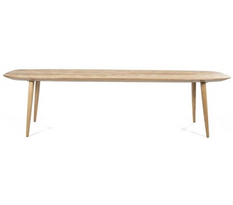Spisebord I Genanvendt Teaktræ 300 X 100 Cm - Teak