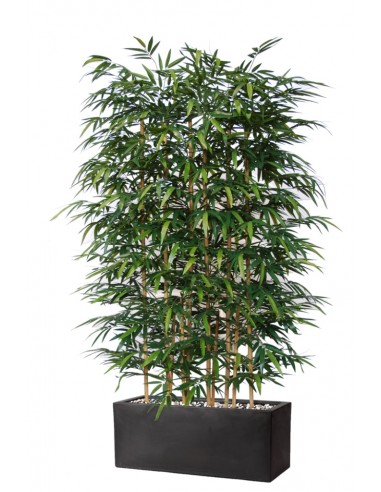 Stor Kunstig Bambus Plante Med Potte H240 X B100 Cm