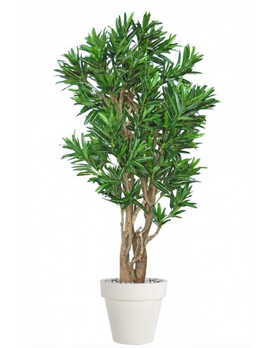 Stort Kunstigt Croton Træ Med Potte H180 Cm