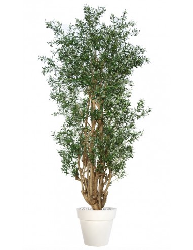 Stort Kunstigt Oliventræ Med Potte H250 Cm