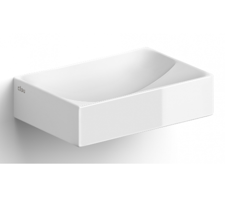 Vale Håndvask 28 X 19 Cm Keramik - Hvid Højglans