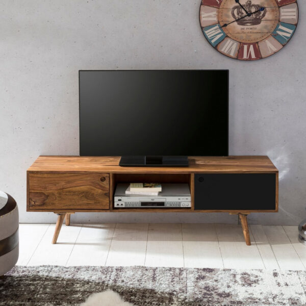 Håndlavet Tv-bord I Fsc?-certificeret Træ140 Cm