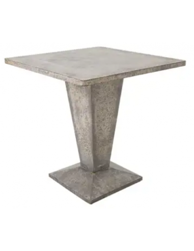 Flamant Henry Bistro Havebord I Jern H775 X B75 X D75 Cm - Antik Patineret