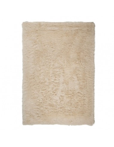 Laska Løst Tæppe I Polyester Og Bomuld 230 X 160 Cm - Beige